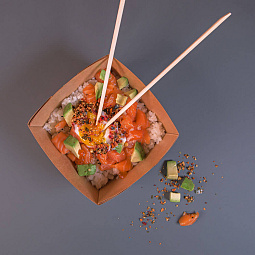 Poké Bowl - Lachs gross anzeigen