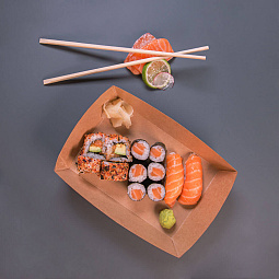 Sushi Platte - Lachs gross anzeigen